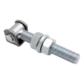 Zawias stalowy regulowany M20 do bram skrzydłowych – ocynkowany, L150 mm 001-350 (2)