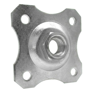 Szyld ozdobny 100x100 mm pod zawias regulowany M20 – ocynkowany
