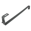 Hak dachowy S610 regulowany stal nierdzewna 610x30x4mm M10 dachówka ceramiczna betonowa PV-08-30 (1)