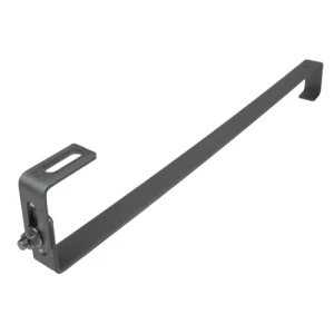 Hak dachowy S610 regulowany stal nierdzewna 610x30x4mm M10 dachówka ceramiczna betonowa