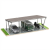 Carport Wiata samochodowa 3 pojazdy VICA 2 cars + 1 car GPV-105-09 (1)
