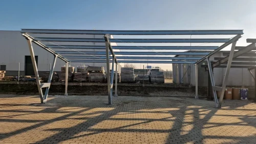 Carport Wiata samochodowa 3 pojazdy VICA 2 cars + 1 car GPV-105-09 (6)