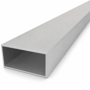 Rura aluminiowa prostokątna 40×80×2 mm – profil zamknięty EN AW-6060, długość 2000 mm