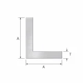Kątownik aluminiowy równoramienny 10×10×2 mm – profil L, długość 2000 mm 001-719 (2)