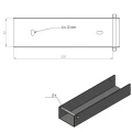 Ceownik łącznik uchwyt do podmurówki 200x50 ocynk GPV-700-34 (3)