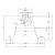 Mostek trapezowy aluminiowy PV z EPDM H70 L330 do blachy trapezowej 001-777 (2)