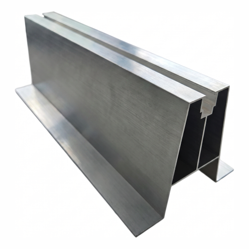 Mostek trapezowy aluminiowy H100 L330 z uszczelką EPDM 2 mm do montażu PV 001-778 (1)