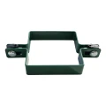 Obejma pośrednia do paneli ogrodzeniowych 100x100 mm zielona 000-779 (2)