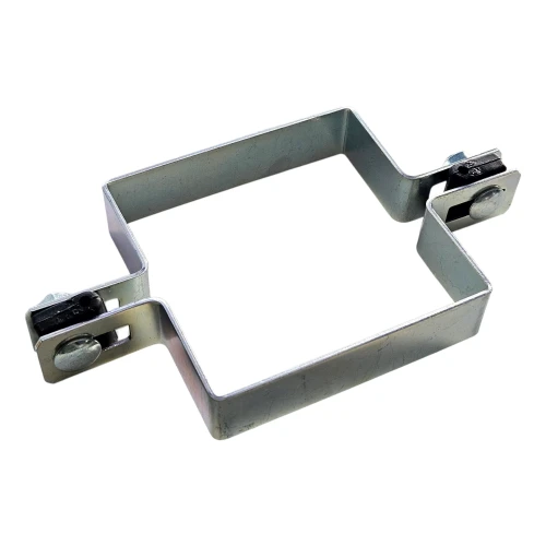Obejma pośrednia do paneli ogrodzeniowych 100x100 mm ocynk 000-777 (1)