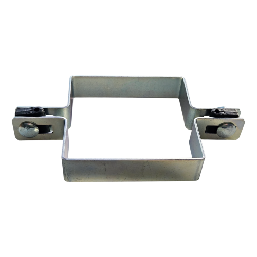 Obejma pośrednia do paneli ogrodzeniowych 100x100 mm ocynk 000-777 (2)