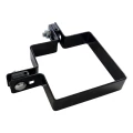 Obejma narożna do paneli ogrodzeniowych 100x100 mm czarna 000-774 (2)
