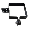 Obejma narożna do paneli ogrodzeniowych 100x100 mm czarna 000-774 (3)