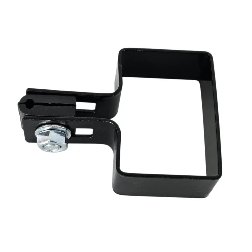 Obejma do paneli ogrodzeniowych końcowa 60x40 czarna GPV-700-12 (2)