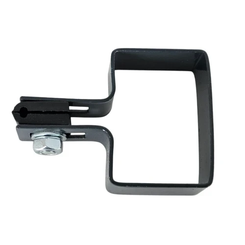 Obejma do paneli ogrodzeniowych końcowa 60x40 antracyt grafit GPV-700-11 (2)