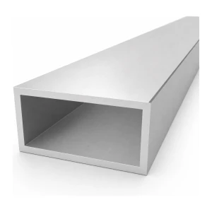 Rura aluminiowa prostokątna 50×100×5 mm EN AW-6060, długość 2000 mm