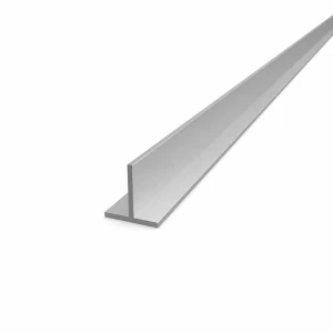Teownik aluminiowy 25×25×2 mm – profil T EN AW-6060, L=2000 mm
