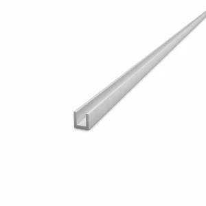 Ceownik aluminiowy 10×10×1,5 mm – profil C/U, długość 2000 mm, EN AW-6060