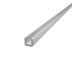 Ceownik aluminiowy 15×15×2 mm – profil C/U, długość 2000 mm