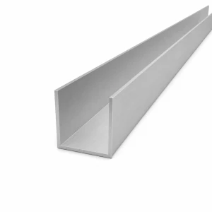 Ceownik aluminiowy 40×40×2 mm – profil C/U EN AW-6060, długość 2000 mm