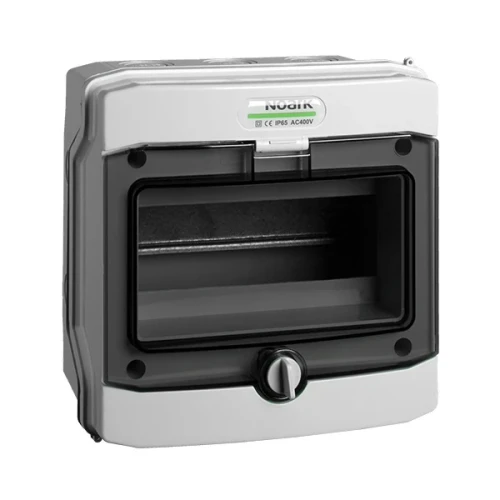 Plastikowa obudowa instalacyjna, natynkowa, IP65, 1 Rząd, 8 Modułów PV-200-101493