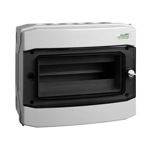 Plastikowa obudowa instalacyjna, natynkowa, IP65, 1 Rząd, 12 Modułów PV-200-101494