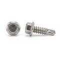 Wkręt samowiercący DIN 7504 K 4.8x19 mm – stal nierdzewna A2, łeb sześciokątny z kołnierzem 001-923 (1)