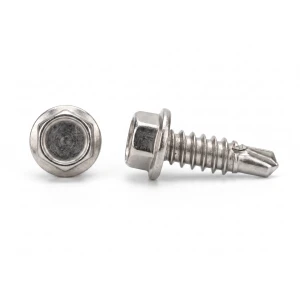 Wkręt samowiercący DIN 7504 K 4.8x19 mm A2, łeb sześciokątny z kołnierzem, opakowanie 500 sztuk
