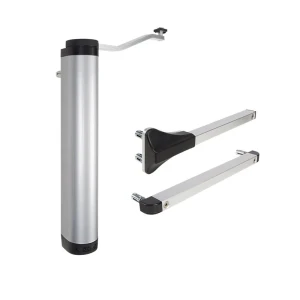 Locinox – pionowy samozamykacz hydrauliczny do furtek 90° i 180° srebrny