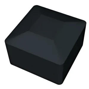 Zaślepka czarna do profilu montażowego PV 40×40 mm – LLDPE typ 1