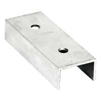 Łącznik profilu montażowego PV aluminiowy 120 mm – ceownik 25×45×25