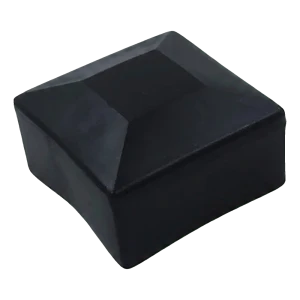 Zaślepka czarna LLDPE do profili montażowych PV 40×40 mm – typ 2