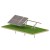 Konstrukcja naziemna PV Solar KIT T1V Light na 6 paneli fotowoltaicznych kąt 25°/30°/35° GPV-T1V-L6 (1)