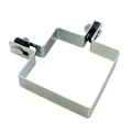 Obejma narożna do paneli ogrodzeniowych 100x100 mm ocynk 000-773 (1)