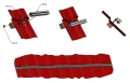 Profil aluminiowy 40x40 mm 240 cm do śrub sześciokątnych M10 PV-01-27 (3)