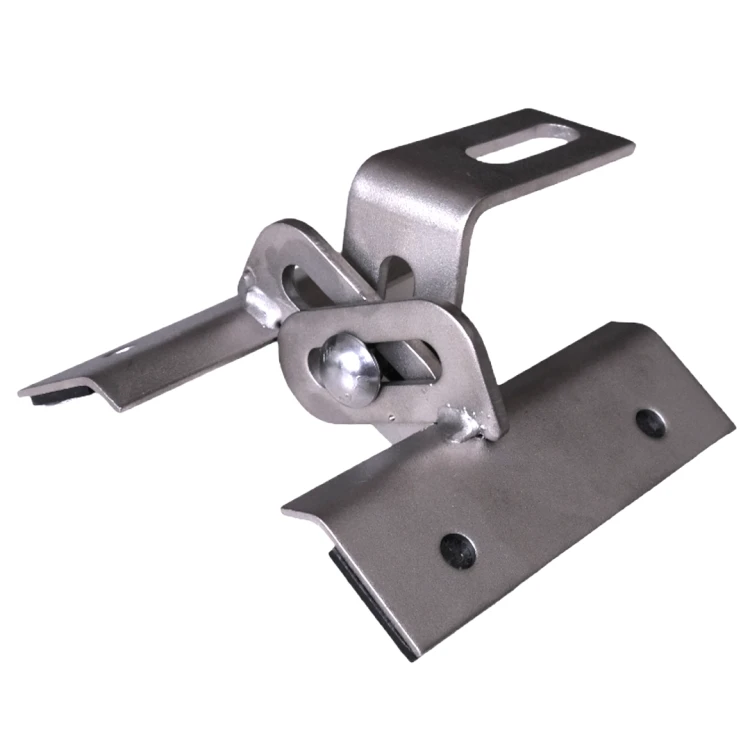 Uchwyt regulowany do blachy trapezowej 10cm gat. 1.4016 PV-08-32 (2)