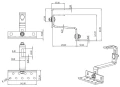 Vario Hak Dachowy Klasa 5-6-5 - 3x Regulowany Stal Nierdzewna 1.4016 - 120 mm - Wzmocniony PV-08-34 (3)