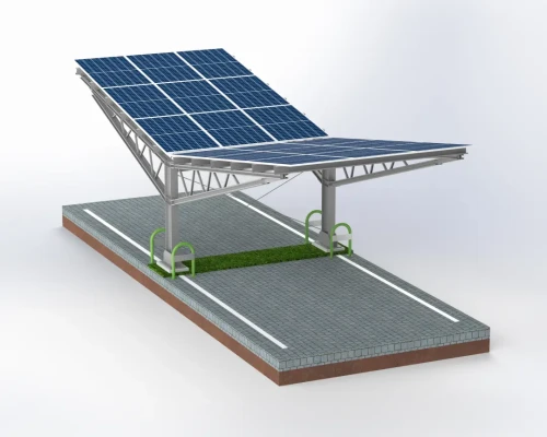 Wiata Samochodowe PV T Eco 11,4m x 3,3m GPV-101-09 (2)