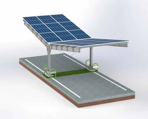 Wiata Samochodowe PV T 11,4m x 3,3m GPV-101-08 (2)