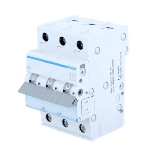 Hager Wyłącznik Nadprądowy B 10A 3P 6kA GPV-401-22