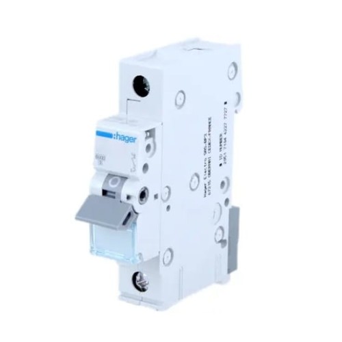 Hager Wyłącznik Nadprądowy B 16A 1P 6kA GPV-401-26
