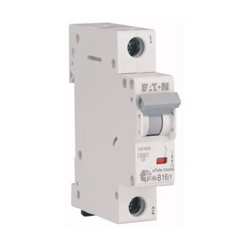 Eaton Wyłącznik Nadprądowy B 16A 1P 6kA GPV-401-27