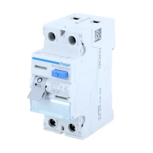 Hager Wyłącznik Różnicowoprądowy 1P+N 25A 30mA typ AC GPV-401-30