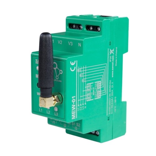 Zamel Monitor Energii WiFi 3F+N Licznik Dwukierunkowy do PV GPV-401-40