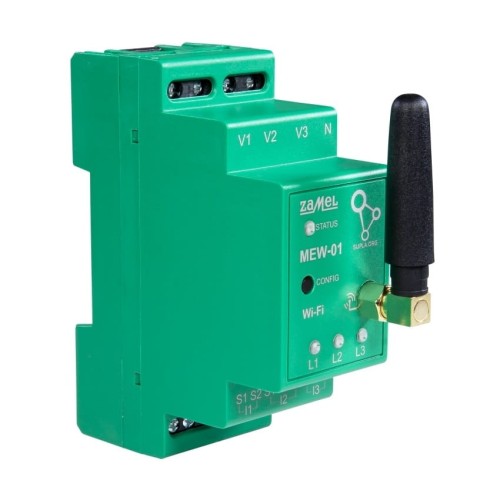 Zamel Monitor Energii WiFi 3F+N Licznik Dwukierunkowy do PV GPV-401-40 (2)