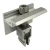 Klema boczna H30 KLIK srebrna L50 (typ 2) PV-03-27