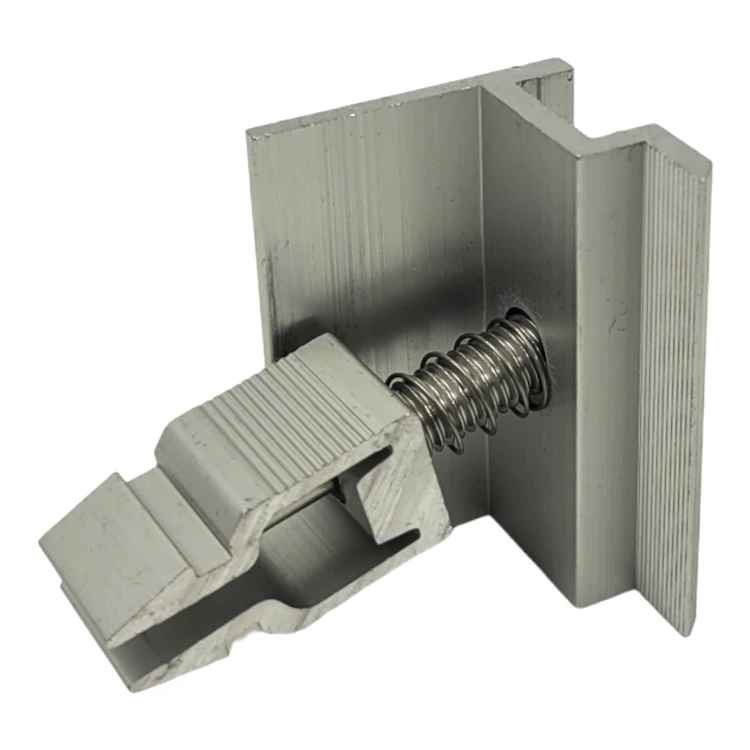 Klema boczna H30 KLIK srebrna L50 (typ 2) PV-03-27 (2)