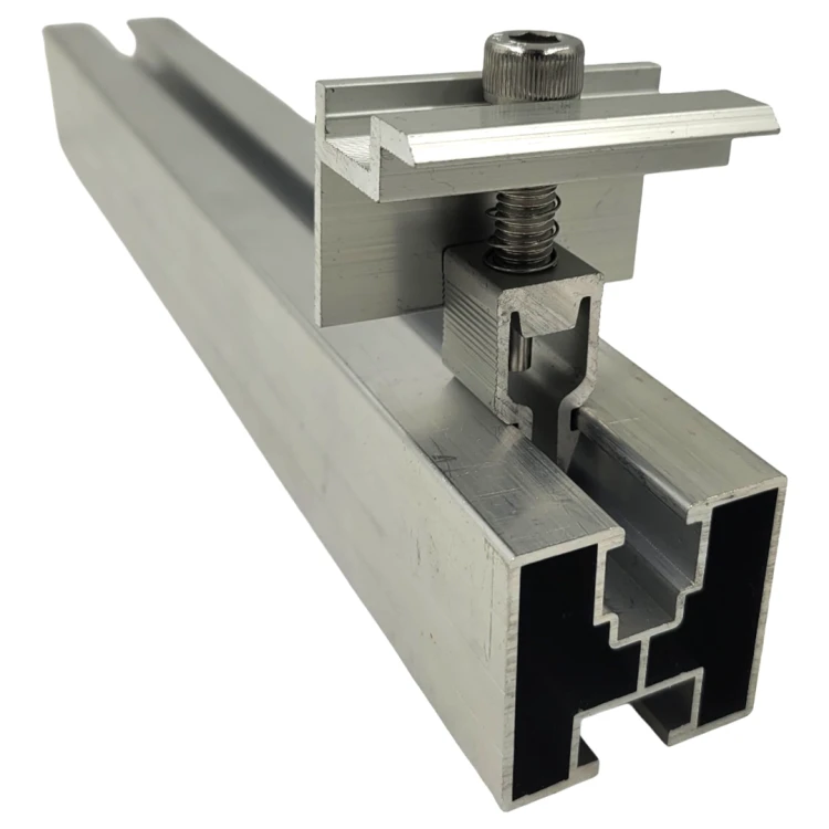 Klema boczna H30 KLIK srebrna L50 (typ 2) PV-03-27 (3)