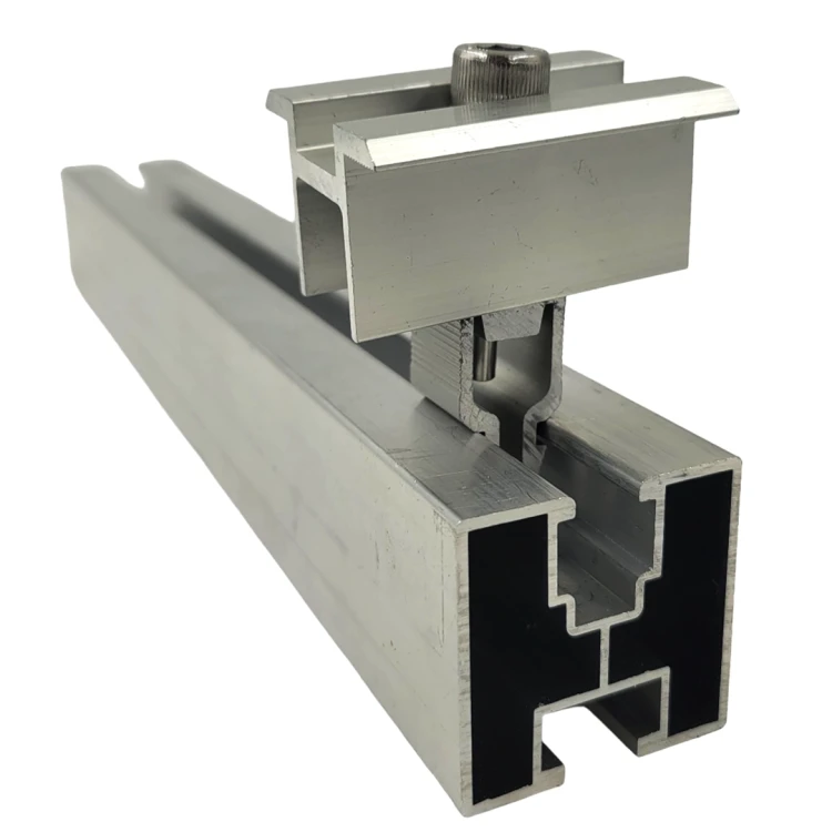 Klema środkowa KLIK srebrna L50 (typ 2) PV-04-13 (3)