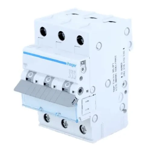 Hager Wyłącznik Nadprądowy C 25A 3P 6kA GPV-401-59