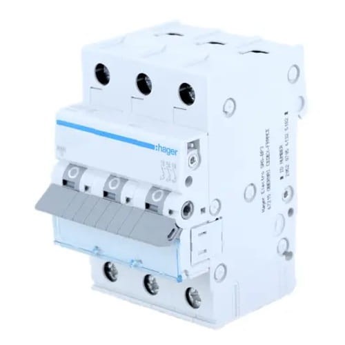 Hager Wyłącznik nadprądowy C 16A 3P 6kA GPV-401-61